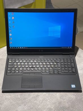 Мобільна робоча станція Dell Precision 7530 / 15.6" (1920x1080) IPS / Intel Core i7-8750H (6 (12) ядер по 2.2 - 4.1 GHz) / 16 GB DDR4 / 480 GB SSD / nVidia Quadro P3200, 6 GB GDDR5, 192-bit