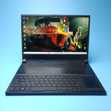 Ігровий ноутбук Asus ROG Zephyrus S GX531GW / 15.6" (1920x1080) IPS / Intel Core i7-8750H (6 (12) ядер по 2.2 - 4.1 GHz) / 16 GB DDR4 / 512 GB SSD / nVidia GeForce RTX 2070 Max-Q, 8 GB GDDR6, 256-bit / WebCam / Win 11 Home Ігровий ноутбук Asus ROG Zephyrus S GX531GW / 15.6" (1920x1080) IPS / Intel Core i7-8750H (6 (12) ядер по 2.2 - 4.1 GHz) / 16 GB DDR4 / 512 GB SSD / nVidia GeForce RTX 2070 Max-Q, 8 GB GDDR6, 256-bit / WebCam / Win 11 Home