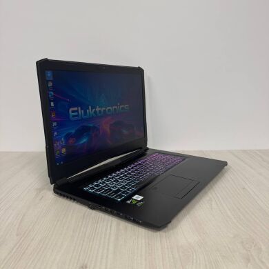Ігровий ноутбук Eluktronics 17 PA17HP6 / 17.3" (2560x1440) IPS / Intel Core i7-7700HQ (4 (8) ядра по 2.8 - 3.8 GHz) / 16 GB DDR4 / 240 GB SSD NVMe / nVidia GeForce GTX 1070, 8 GB GDDR5, 256-bit / WebCam