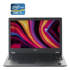 Ноутбук Fujitsu LifeBook U749 / 14" (1920x1080) IPS / Intel Core i5-8365U (4 (8) ядра по 1.6 - 4.1 GHz) / 8 GB DDR4 / 256 GB SSD NVMe / Intel UHD Graphics 620 / WebCam