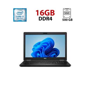 Ноутбук Dell Latitude 5591 / 15.6" (1920x1080) IPS / Intel Core i7-8850H (6 (12) ядер по 2.6 - 4.3 GHz) / 16 GB DDR4 / 500 GB SSD / Intel UHD Graphics 630 / WebCam / HDMI