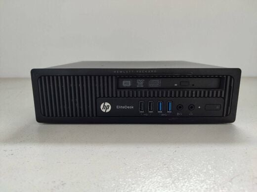 Неттоп HP EliteDesk 800 G1 USFF / Intel Core i5-4690S (4 ядра по 3.2 - 3.9 GHz) / 16 GB DDR3 / 128 GB SSD / Intel HD Graphics 4600 / DVD-ROM