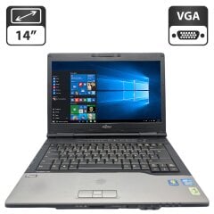 Ноутбук Fujitsu LifeBook S752 / 14" (1366x768) TN / Intel Core i5-3320M (2 (4) ядра по 2.6 - 3.3 GHz) / 6 GB DDR3 / 320 GB HDD / Intel HD Graphics 4400