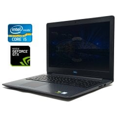 Игровой ноутбук Dell G3 3579 / 15.6" (1920x1080) IPS / Intel Core i5-8300H (4 (8) ядра по 2.3 - 4.0 GHz) / 16 GB DDR4 / 256 GB SSD / nVidia GeForce GTX 1050, 4 GB GDDR5, 128-bit / WebCam / Win 11