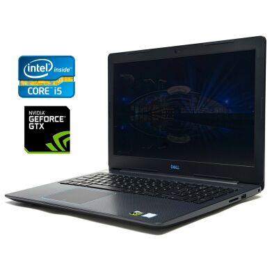 Ігровий ноутбук Dell G3 3579 / 15.6" (1920x1080) IPS / Intel Core i5-8300H (4 (8) ядра по 2.3 - 4.0 GHz) / 16 GB DDR4 / 256 GB SSD / nVidia GeForce GTX 1050, 4 GB GDDR5, 128-bit / WebCam / Win 11