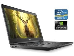 Ноутбук Dell Latitude 5591 / 15.6" (1920x1080) IPS / Intel Core i5-8400H (4 (8) ядра по 2.5 - 4.2 GHz) / 16 GB DDR4 / 256 GB SSD / nVidia GeForce MX130, 2 GB DDR5, 64-bit / WebCam / Win 11 Pro