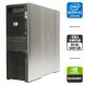 Робоча станція HP Z600 Workstation Tower / 2x Intel Xeon X5675 (6 (12) ядер по 3.06 - 3.46 GHz) / 24 GB DDR3 / 240 GB SSD + 500 GB HDD / nVidia Quadro 4000, 2 GB GDDR5, 256-bit / DVD-ROM / DVI