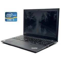 Ноутбук Lenovo ThinkPad L580 / 15.6" (1920x1080) IPS / Intel Core i5-8250U (4 (8) ядра по 1.6 - 3.4 GHz) / 8 GB DDR4 / 256 GB SSD / Intel UHD Grphics 620 / WebCam / Win 10 Pro
