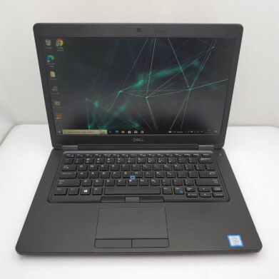 Игровой ультрабук Dell Latitude 5491 / 14" (1920x1080) IPS / Intel Core i5-8400H (4 (8) ядра по 2.5 - 4.2 GHz) / 8 GB DDR4 / 256 GB SSD / nVidia GeForce MX130, 2 GB GDDR5, 64-bit / WebCam / Win 10 Pro