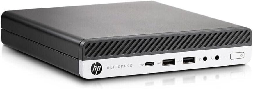 Неттоп HP EliteDesk 800 G5 Mini USFF / Intel Core i5-9500 (6 ядер по 3.0 - 4.4 GHz) / 8 GB DDR4 / 256 GB SSD NVMe  / Intel UHD Graphics 630