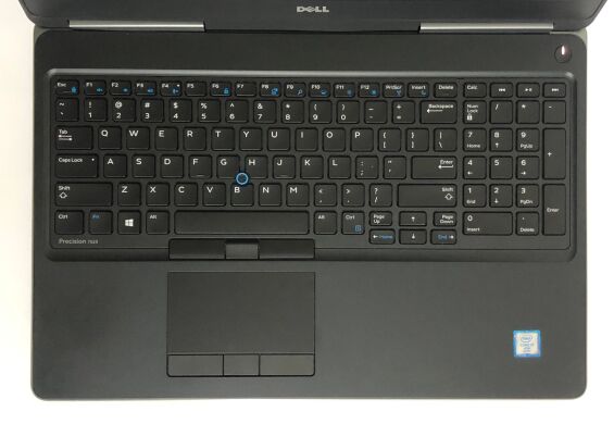 Мобильная рабочая станция Б-класс Dell Precision 7520 / 15.6" (1920x1080) IPS / Intel Core i7-6820HQ (4 (8) ядра по 2.7 - 3.6 GHz) / 16 GB DDR4 / 128 GB SSD + 500 GB HDD / nVidia Quadro M2200, 4 GB GDDR5, 128-bit / WebCam / Win 10 Pro Мобильная рабочая станция Б-класс Dell Precision 7520 / 15.6" (1920x1080) IPS / Intel Core i7-6820HQ (4 (8) ядра по 2.7 - 3.6 GHz) / 16 GB DDR4 / 128 GB SSD + 500 GB HDD / nVidia Quadro M2200, 4 GB GDDR5, 128-bit / WebCam / Win 10 Pro
