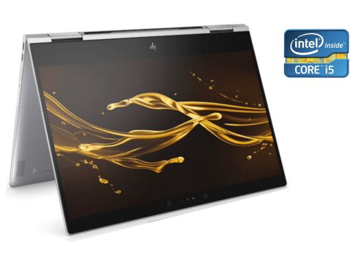 Ультрабук-трансформер HP Spectre x360 - 13-aw0003dx / 13.3" (3840x2160) IPS Touch / Intel Core i5-1035G4 (4 (8) ядра по 1.1 - 3.7 GHz) / 8 GB DDR4 / 256 GB SSD / Intel Iris Plus Graphics / WebCam / Win 10 Home Ультрабук-трансформер HP Spectre x360 - 13-aw0003dx / 13.3" (3840x2160) IPS Touch / Intel Core i5-1035G4 (4 (8) ядра по 1.1 - 3.7 GHz) / 8 GB DDR4 / 256 GB SSD / Intel Iris Plus Graphics / WebCam / Win 10 Home