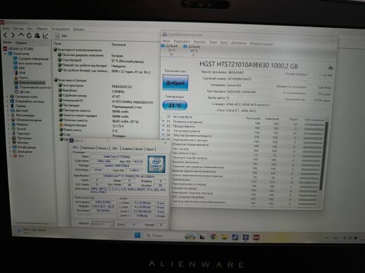 Ігровий ноутбук Dell Alienware 15 R3 / 15.6" (3840x2400) IPS / Intel Core i7-7700HQ (4 (8) ядра по 2.8 - 3.8 GHz) / 32 GB DDR4 / 512 GB SSD + 1000 GB HDD / nVidia GeForce GTX 1070, 8 GB GDDR5, 256-bit / WebCam / Win 11 Pro