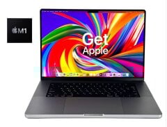 Ультрабук Apple MacBook Pro 16 2021 A2485 / 16.2" (3456x2234) IPS / Apple M1 (8 ядер по 2.1 - 3.2 GHz) / 16 GB DDR4 / 500 GB SSD / Apple M1 Graphics / WebCam / MacOS