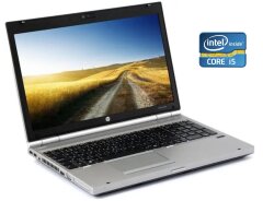 Ноутбук А-клас HP EliteBook 8570p / 15.6" (1600x900) TN / Intel Core i5-3340M (2 (4) ядра по 2.7 - 3.4 GHz) / 4 GB DDR3 / 256 GB SSD / Intel HD Graphics 4000 / WebCam / DVD-RW / Win 10 Pro