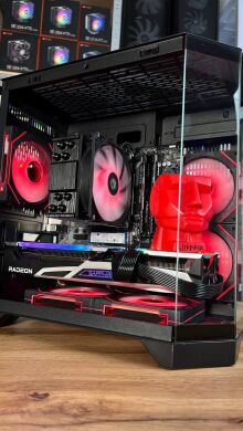 Збірка під замовлення: ігровий ПК Qube Crystal ARGB Black Tower / AMD Ryzen 5 5500 (6 (12) ядер по 3.6 - 4.2 GHz) / 32 GB DDR4 / 1000 GB SSD M.2 / AMD Radeon RX 6700 XT, 12 GB GDDR6, 192-bit / 650W / HDMI Збірка під замовлення: ігровий ПК Qube Crystal ARGB Black Tower / AMD Ryzen 5 5500 (6 (12) ядер по 3.6 - 4.2 GHz) / 32 GB DDR4 / 1000 GB SSD M.2 / AMD Radeon RX 6700 XT, 12 GB GDDR6, 192-bit / 650W / HDMI