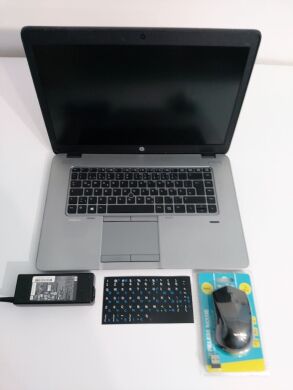 Ноутбук Б-клас HP EliteBook 850 G2 / 15.6" (1920x1080) TN / Intel Core i7-5500U (2 (4) ядра по 2.4 - 3.0 GHz) / 16 GB DDR3 / 500 GB SSD M.2 / AMD Radeon R7 M260X, 1 GB GDDR5, 128-bit / WebCam