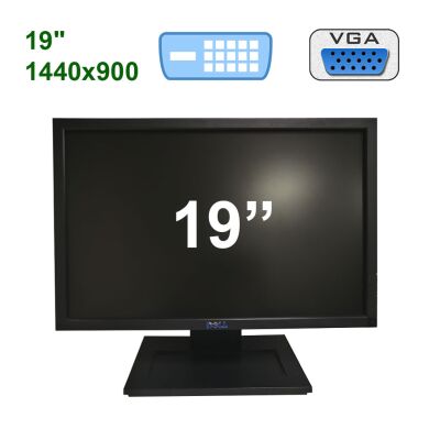 Dell E1911c / 19" (1440x900) TFT TN / VGA, DVI