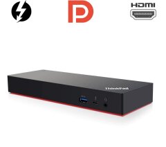 Док-станция Lenovo ThinkPad Thunderbolt 3 Dock Gen 2 DK1841 / Thunderbolt 3 / DisplayPort, HDMI / USB 3.1, USB Type-C / Gigabit Ethernet