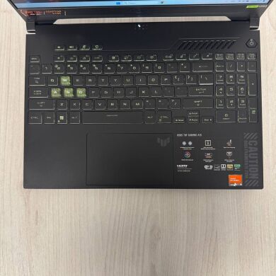 Ігровий ноутбук Asus TUF Gaming A15 FA507XV / 15.6" (1920x1080) IPS / AMD Ryzen 9 7940HS (8 (16) ядер по 4.0 - 5.2 GHz) / 16 GB DDR5 / 1000 GB SSD NVMe / nVidia GeForce RTX 4060, 8 GB GDDR6, 128-bit / WebCam