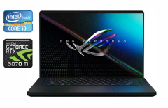 Ігровий ноутбук Б-клас Asus ROG Zephyrus M16 GU603ZW / 16" (1920x1200) IPS / Intel Core i9-12900H (14 (20) ядер по 3.8 - 5.0 GHz) / 16 GB DDR5 / 512 GB SSD / nVidia GeForce RTX 3070 Ti, 8 GB GDDR6X, 256-bit / WebCam / Windows 11