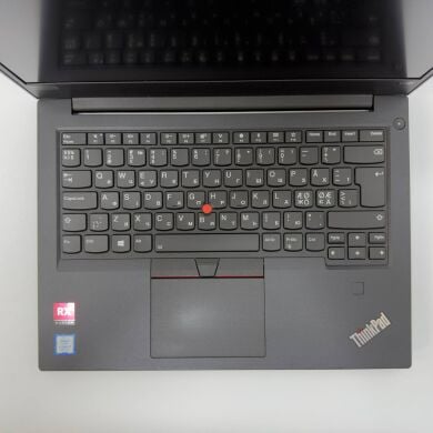 Ігровий ноутбук Lenovo ThinkPad E480 / 14" (1920x1080) IPS / Intel Core I7-8550U (4 (8) ядер по 1.80 - 4 GHz) / 16 GB DDR4 / 256 GB SSD / AMD Radeon RX 550, 2 GB GDDR5, 128-bit / WebCam