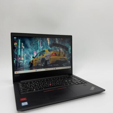 Ігровий ноутбук Lenovo ThinkPad E480 / 14" (1920x1080) IPS / Intel Core I7-8550U (4 (8) ядер по 1.80 - 4 GHz) / 16 GB DDR4 / 256 GB SSD / AMD Radeon RX 550, 2 GB GDDR5, 128-bit / WebCam