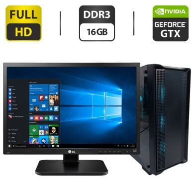 Комплект ПК: DeepCool CC560 Tower / Intel Core i5-4590 (4 ядра по 3.3 - 3.7 GHz) / 16 GB DDR3 / 128 GB SSD + 500 GB HDD + 1000 GB HDD / nVidia GeForce GTX 560, 3 GB GDDR5, 192-bit + Монитор LG 24MB37PM-B / 24" (1920x1080) IPS + Клавиатура, мышка, кабели Комплект ПК: DeepCool CC560 Tower / Intel Core i5-4590 (4 ядра по 3.3 - 3.7 GHz) / 16 GB DDR3 / 128 GB SSD + 500 GB HDD + 1000 GB HDD / nVidia GeForce GTX 560, 3 GB GDDR5, 192-bit + Монитор LG 24MB37PM-B / 24" (1920x1080) IPS + Клавиатура, мышка, кабели