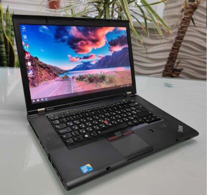 Мобильная рабочая станция Б-класс Lenovo ThinkPad W530 / 15.6" (1920x1080) TN / Intel Core i7-3720QM (4 (8) ядра по 2.6 - 3.6 GHz) / 16 GB DDR3 / 750 GB HDD / nVidia Quadro K1000M, 2 GB GDDR3, 128-bit / WebCam / DVD-ROM / VGA