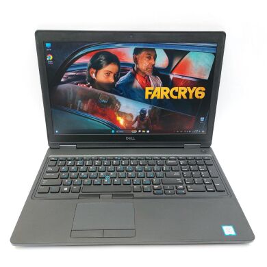 Мобільна робоча станція Dell Precision 3530 / 15.6" (1920x1080) IPS / Intel Core i7-8750H (6 (12) ядер по 2.2 - 4.1 GHz) / 16 GB DDR4 / 512 GB SSD / nVidia Quadro P600 Mobile, 4 GB GDDR5, 128-bit / WebCam / Win 11 Pro
