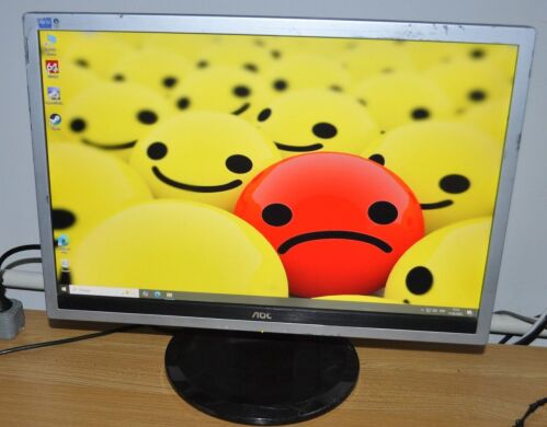 Монитор Б-класс AOC 2219P2 / 22" (1680x1050) TN / VGA, DVI / Встроенные колонки 2x 1W / VESA 100x100