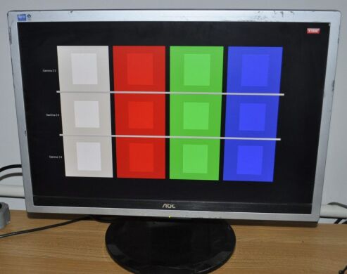 Монитор Б-класс AOC 2219P2 / 22" (1680x1050) TN / VGA, DVI / Встроенные колонки 2x 1W / VESA 100x100