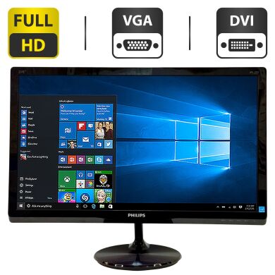 Монитор Philips 237E4QSD / 23" (1920x1080) IPS / VGA, DVI Монитор Philips 237E4QSD / 23" (1920x1080) IPS / VGA, DVI