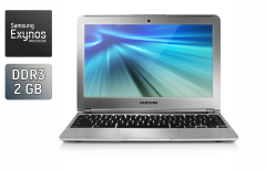 Нетбук Б-клас Chromebook Samsung XE303U2 / 11.6" (1366x768) TN / Samsung Exynos 5250 Dual (2 ядра по 1.7 GHz) / 2 GB DDR3 / 16 GB SSD / ARM Mali-T604 / WebCam / HDMI