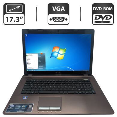 Ноутбук Asus X73E / 17.3" (1600x900) TN / Intel Core i3-2350M (2 (4) ядра по 2.3 GHz) / 6 GB DDR3 / 320 GB HDD / Intel HD Graphics 3000 / WebCam / DVD-ROM Ноутбук Asus X73E / 17.3" (1600x900) TN / Intel Core i3-2350M (2 (4) ядра по 2.3 GHz) / 6 GB DDR3 / 320 GB HDD / Intel HD Graphics 3000 / WebCam / DVD-ROM