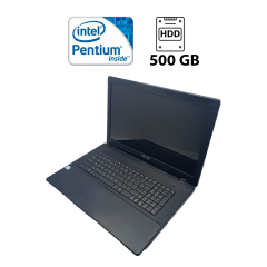 Ноутбук Asus X75 / 17.3" (1600x900) TN / Intel Pentium 2020M (2 ядра 2.4 GHz) / 8 GB DDR3 / 500 GB HDD / Intel HD Graphics / WebCam / HDMI