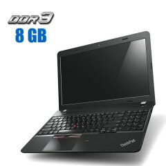 Ноутбук Б-класс Lenovo ThinkPad E550 / 15.6" (1366x768) TN / Intel Core i3-5005U (2 (4) ядра по 2.0 GHz) / 8 GB DDR3 / 128 GB SSD / Intel HD Graphics 4400 / WebCam