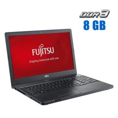 Ноутбук Fujitsu LifeBook A555 / 15.6" (1366x768) TN / Intel Core i3-5005U (2 (4) ядра по 2.0 GHz) / 8 GB DDR3 / 500 GB HDD / Intel HD Graphics 5500 / WebCam