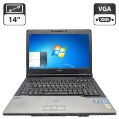 Ноутбук Fujitsu LifeBook S752 / 14" (1366x768) TN / Intel Core i5-3320M (2 (4) ядра по 2.6 - 3.3 GHz) / 6 GB DDR3 / 500 GB HDD / Intel HD Graphics 4400