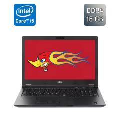 Ноутбук Fujitsu LifeBook U759 / 15.6" (1920x1080) IPS / Intel Core i5-8365U (4 (8) ядра по 1.6 - 4.1 GHz) / 16 GB DDR4 / 256 GB SSD / Intel UHD Graphics / WebCam / TouchID