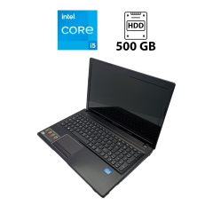 Ноутбук Lenovo G580 / 15.6" (1366x768) TN / Intel Core i5-3230M (2 (4) ядра по 2.6 - 3.2 GHz) / 8 GB DDR3 / 500 GB HDD / Intel HD Graphics 4000 / WebCam