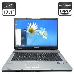 Ноутбук Medion 2300 / 17.1" (1440x900) TN / Intel Core 2 Duo T5250 (2 ядра по 1.5 GHz) / 4 GB DDR2 / 500 GB HDD / nVidia GeForce 8600M GS, 512 MB GDDR2, 128-bit / WebCam / DVD-ROM