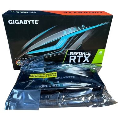 Нова дискретна відеокарта Gigabyte GeForce RTX 3070 Ti Eagle OC, 8 GB GDDR6X, 256-bit / 2x HDMI, 2x DisplayPort / (GV-N307TEAGLE OC-8GD)