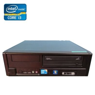 ПК Actina W7P 500S SFF / Intel Core i3-540 (2 (4) ядра по 3.06 GHz) / 4 GB DDR3 / 160 GB HDD / Intel HD Graphics / HDMI / DVD-ROM 