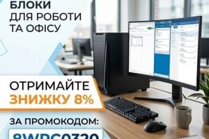 Промокод на знижку 8% всі системні блоки для роботи