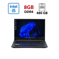 Ультрабук Б-класс Asus Vivobook Pro 14 K3400P / 14" (1920x1080) OLED / Intel Core i5-11300H (4 (8) ядра по 3.1 - 4.4 GHz) / 8 GB DDR4 / 480 GB SSD / Intel Iris Xe Graphics / WebCam