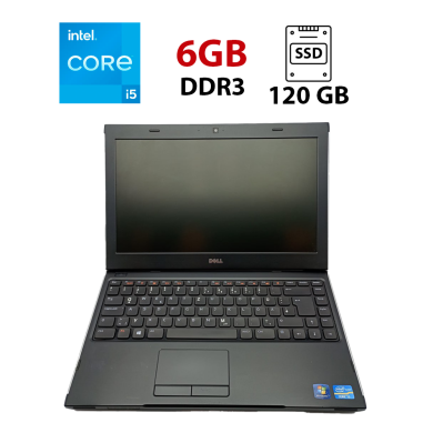 Ультрабук Dell Latitude 3330 / 13.3" (1366x768) TN / Intel Core i5-3337U (2 (4) ядра по 1.8 - 2.7 GHz) / 6 GB DDR3 / 120 GB SSD / Intel HD Graphics 4000 / WebCam