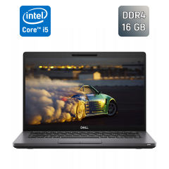 Ультрабук Dell Latitude 5400 / 14" (1920x1080) IPS / Intel Core i5-8365U (4 (8) ядра по 1.6 - 4.1 GHz) / 16 GB DDR4 / 256 GB SSD / Intel UHD Graphics / WebCam / SIM / HDMI