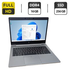 Ультрабук HP EliteBook 735 G6 / 14" (1920x1080) TN / AMD Ryzen 5 Pro 3500U (4 (8) ядра по 2.1 - 3.7 GHz) / 16 GB DDR4 / 256 GB SSD / AMD Radeon RX Vega 8 Graphics / WebCam