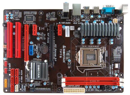 Материнська плата Biostar TP75 / socket LGA1155